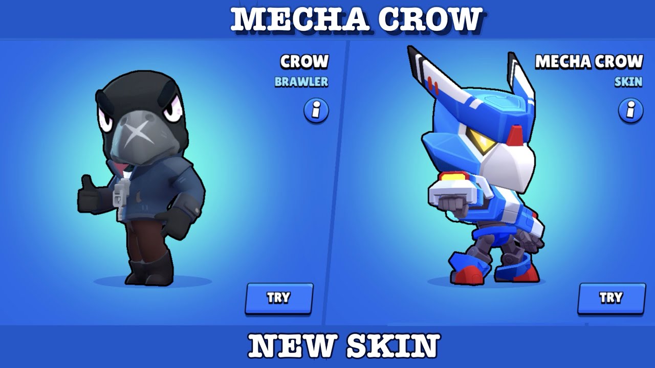 new skin crow, crow skins, crow gameplay, gameplay, brawl stars, crow new.....