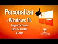 Windows Personalizar O Aspeto Fundo Cores Barra De Tarefas mp3