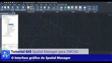 Tutorial Spatial Manager para ZWCAD: O Interface Gráfico do Spatial Manager para ZWCAD