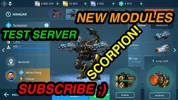 War Robots - Test Server | NEW Mine Map Has Teleports! + Scorpion Gameplay | WR