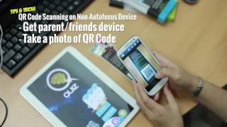 SasbadiOnline Interactive Bookmarks - Scanning on Non-Autofocus Camera Device