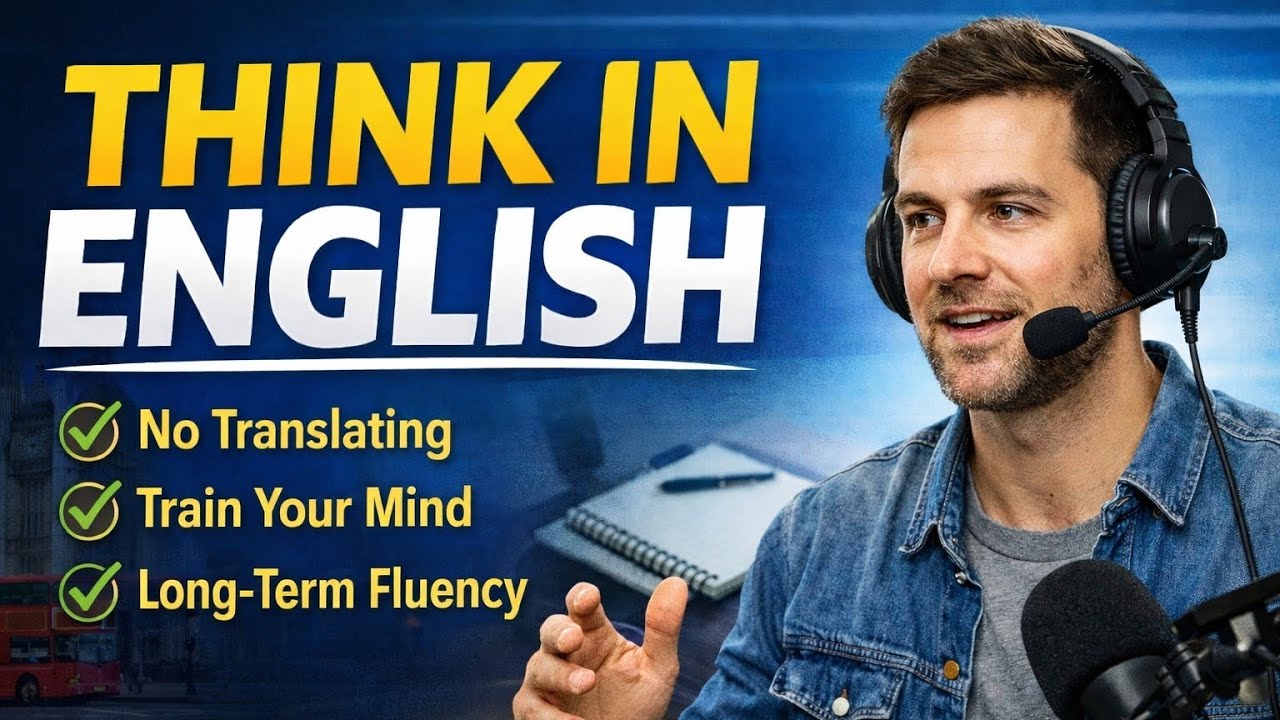 Think Translate How to Train Your Brain to Think in English (No Translation Method ...