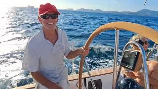 Sailing on beautiful Peak, part 2. 1973 Swan 65. Ep42