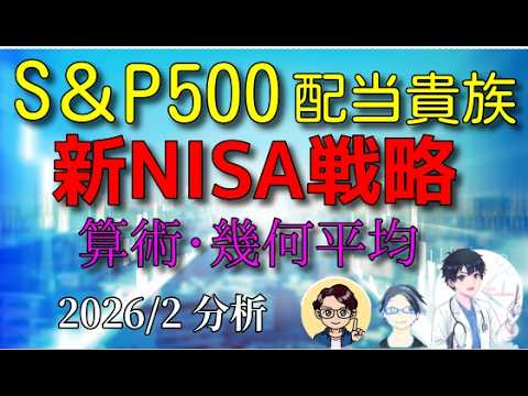 （株式・FX）Tracers S&P500配当貴族インデックス　分配金再投資で新NISA戦略　2026/2 チャート分析  #新NISA　#配当貴族　＃米国株　＃テクニカル分析