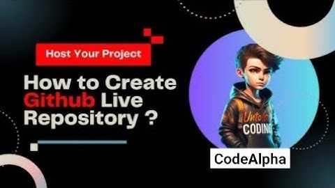 How To Create A Repository And Upload Project On Github | Host Your Project | Hindi #CodeAlpha