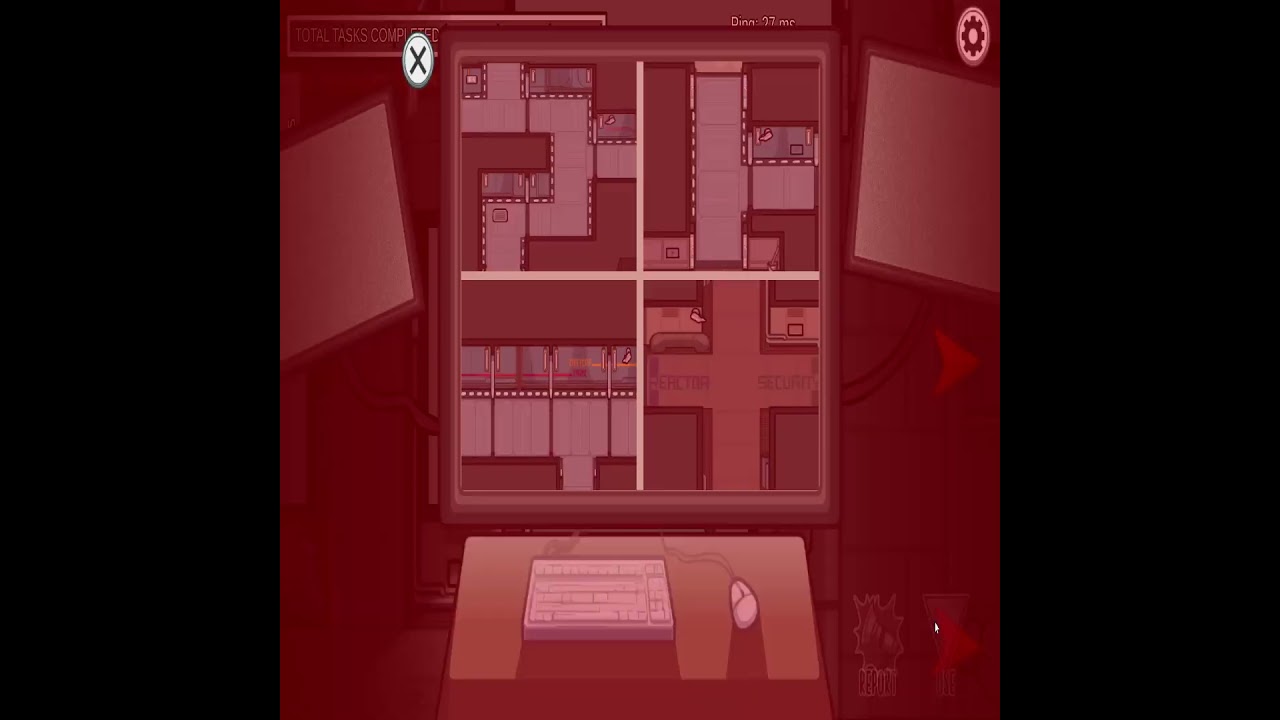 The 900 IQ Camera Crewmate trick in Among Us 