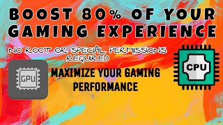 New Game Booster Maximum Performance 90Fps