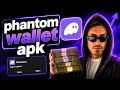 Phantom wallet apk for android change balance