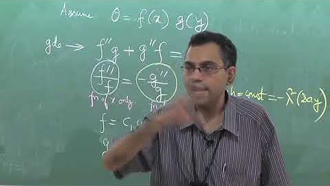 Lecture 25 : Separation of Variables Method for 2-D Steady State Conduction