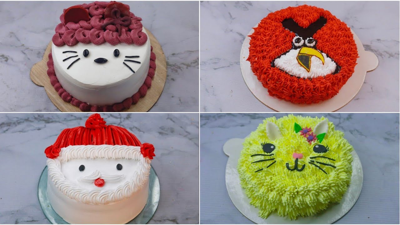 Cartoon Cake Design | Quick & Easy Cake Decorating Technique Compilation | Chocolate Cake Recipe