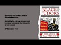 Black Tudors  Live Q and A with the author Miranda Kaufmann | 4th November 2020.