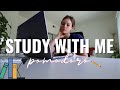 Study with Me (pomodoro - natural sounds) | Rachel Southard