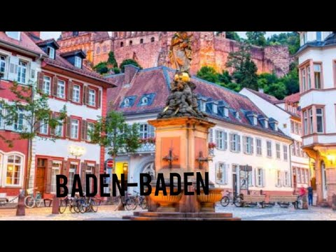 Video: Guía de Baden-Baden, Alemania