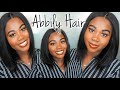 Cheap Amazon Lace Closure Wig Review ft. Abbily Hair | No Bleach Lace Closure Method!