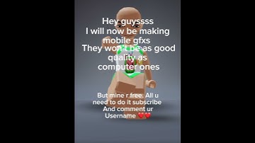 GFXs just sub and comment ur user. Should take 1-3 days. Depends on how many more I get ❤️❤️❤️❤️