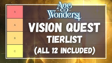 Prophecy Trait Tierlist | All 12 Vision Quests in AoW4 Explained | Archon Prophecy Edition!
