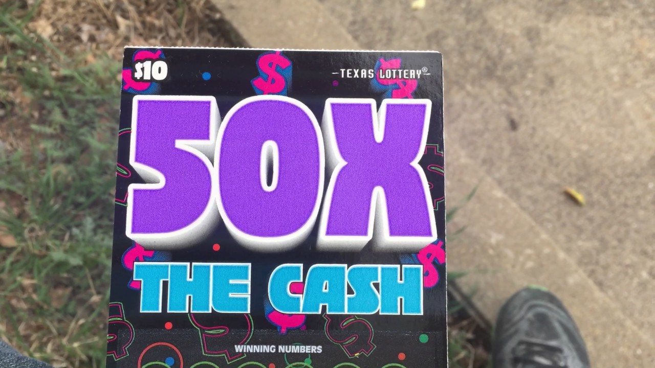 50X THE CASH 💰 texas lottery.. Big 5X winning! YouTube
