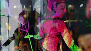 Wayang Dalang - Sufi Love Poems For Distant Times - Puppets From Java With Lightform Art