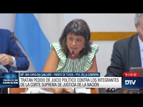 COMISIÓN EN VIVO: 9 de febrero de 2023 - JUICIO POLÍTICO - Diputados Argentina