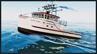 Dangerous Deep Sea Fishing On A Small Boat - New Amazing Boat - Fishing North Atlantic