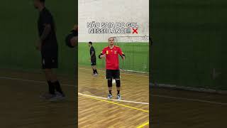 Como sair no 2 contra o goleiro!! #futebol #futsal #dicas #shorts #esporte