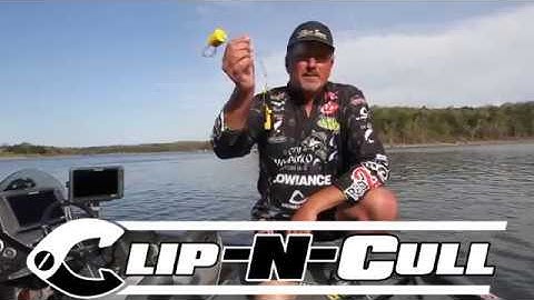 Jimmy Reese Cal Coast explaining how to cull with the new Clip N Cull by Cal Coast Fishing