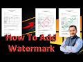 Watermark Add In MS Word | MS Word Page Me Watermark Kaise Lagaye #watermark