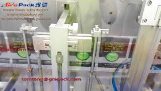 Grepack---Doypack Zipper lock packing machine with high capacity