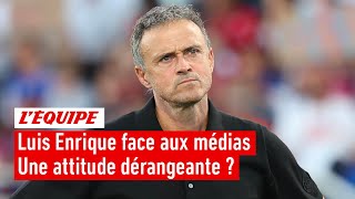 Rennes 1-3 PSG : Le comportement de Luis Enrique avec les médias est-il problématique ?