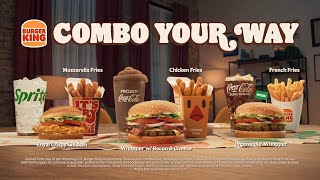 Burger King - Combo Your Way March 2025
