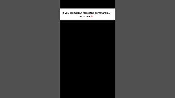 Git commands cheat sheet! #Git #GitHub #Coding #webdevelopment #shorts #aiwebsites #automation