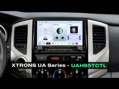 XTRONS UAH95TCTL: 9" Android 15 Car Stereo for Toyota Tacoma (2005-2013) | 6GB+128GB, AI NPU