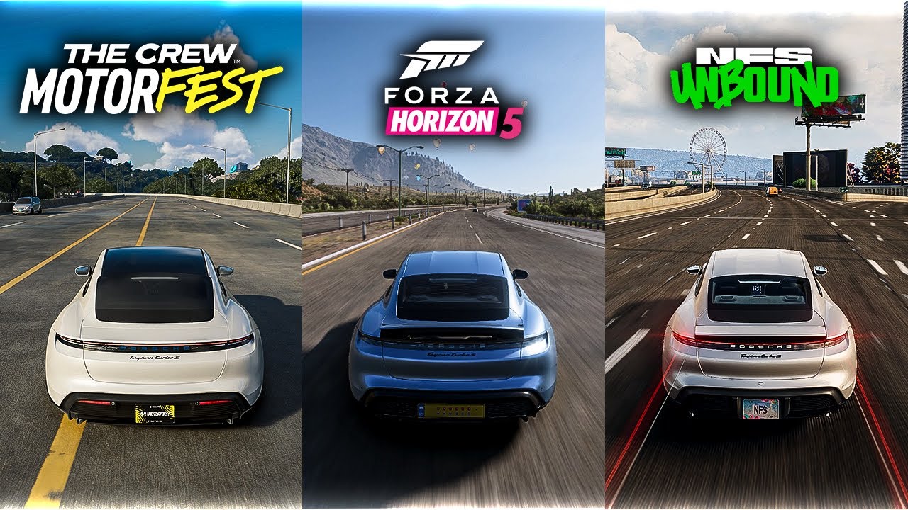 Forza Horizon 5 VS Need For Speed Heat VS The Crew 2