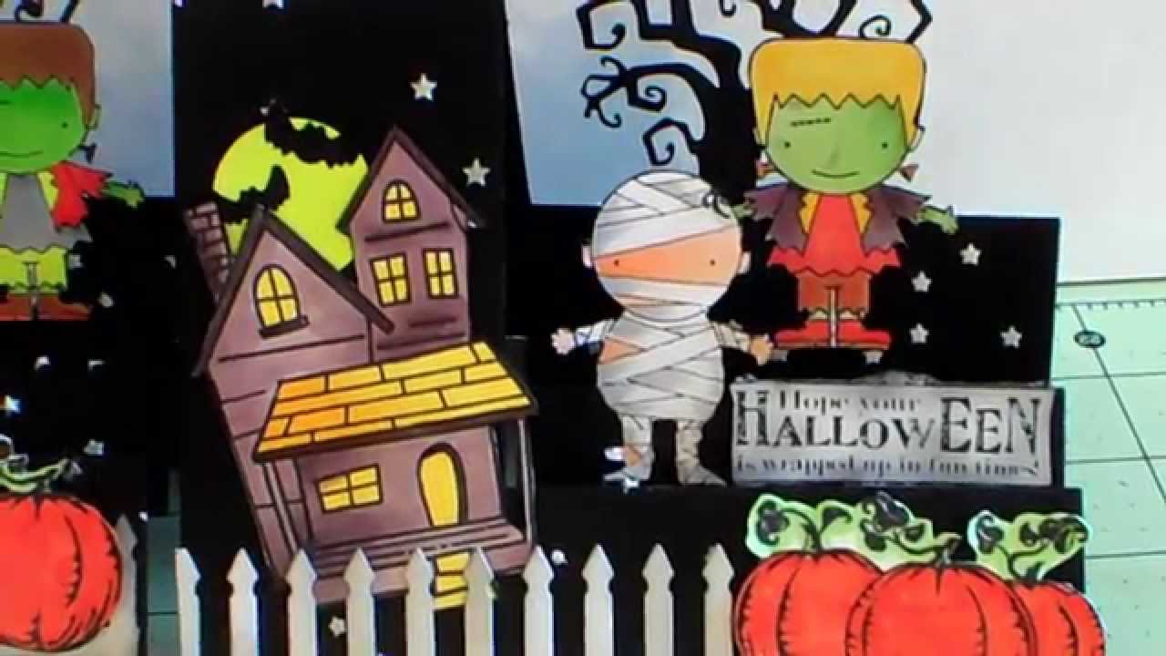 homemade handmade halloween cards 2014