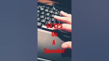 63 cps drag Clicking Spacebar #shorts #keyboard #asmr