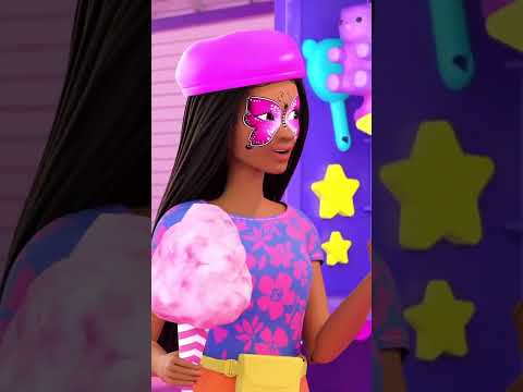 Barbie & Barbie SİMLİ PEMBE SLIME Kaplanıyor 🤹 | #Barbie Türkiye