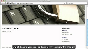 Editing techniques - Expression Engine 1.7 Screencast