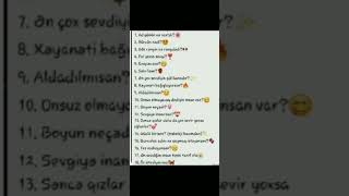 Sual Verin Cavabliyim