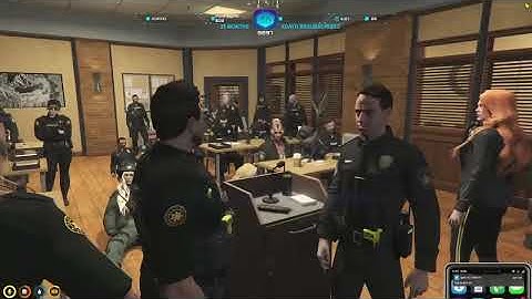 Carmine is unready for announcements at PD (KYLE POV) // Nopixel GTA RP