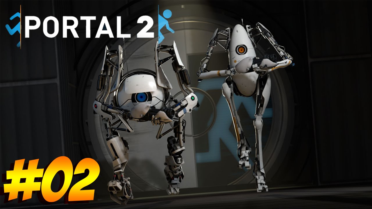 Portal 2 Co-Op | Chapter 2, #02 | Puzzle-Pro's am Start - YouTube