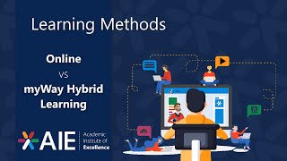 AIE Online Learning vs. myWay Hybrid Learning
