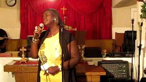""Minister Deborah Fields Testimony and Song!!!~~9...