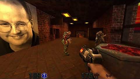 Quake II - Pumping Station 0 [Almost All of Secrets]