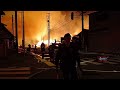 あわら市の作業場で火事、少なくとも5棟の住宅や店舗焼く　2026年3月22日、住民ら深夜騒然