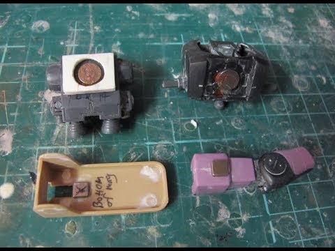 model kit workshop 126: Kitbashing Gunpla with magnets - YouTube