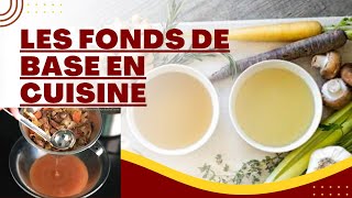 مرق المطبخ ( le fond ) : أساسيات لابد من معرفتها le fond blanc et le fond brun