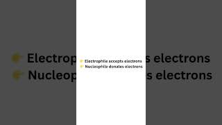Electrophile vs Nucleophile