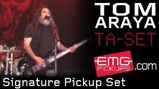 EMG® Tom Araya Signature Cápsulas Bajo Activa Soapbar Kit de Montaje | Black video