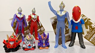 [これで３タイプ揃う！] 新作ウルトラマントリガーの限定ソフビ&ダイナゼノンの指人形を紹介！