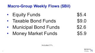 Refinitiv Lipper Weekly U.S. Fund Flows Video Series – January 13, 2021